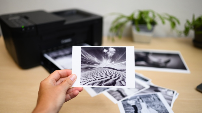 photo printer - there&#039;s nothing like the pop that good contrast creates in a black...