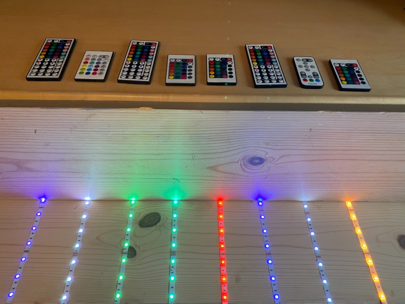 led strip lights - you&#039;ll change the brightness, color, and flash rate with a...