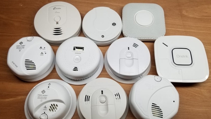 a selection of the top smoke alarms you can get, ready for...
