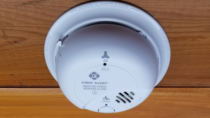 smoke detector - we found the trim plate on this model stands out a bit more compared...