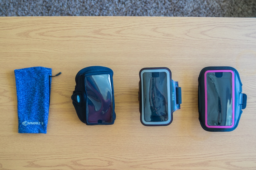 smartphone armband - with "sleeve style" armbands, your phone is held very securely...
