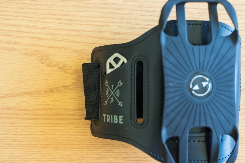 smartphone armband - several armbands feature a small pocket to hold a house key.