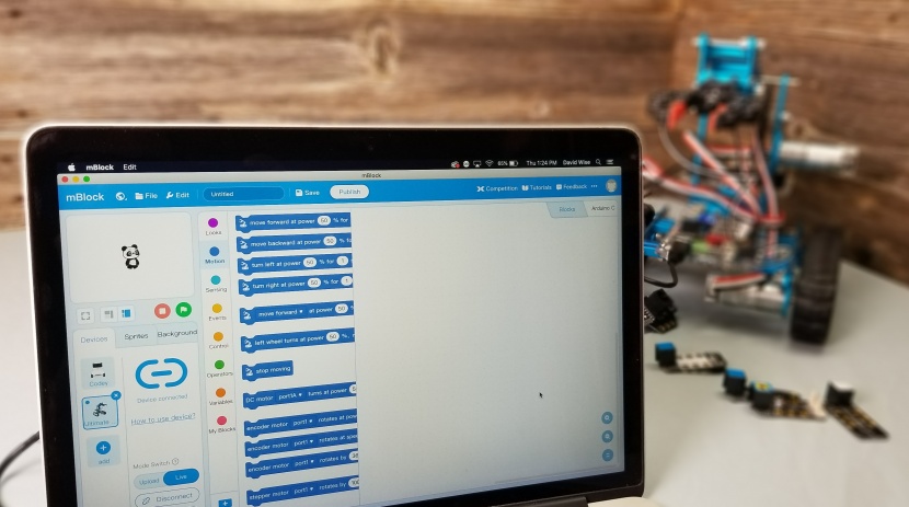 kids robot - the ultimate 2.0 gives you plenty of options to work on software...