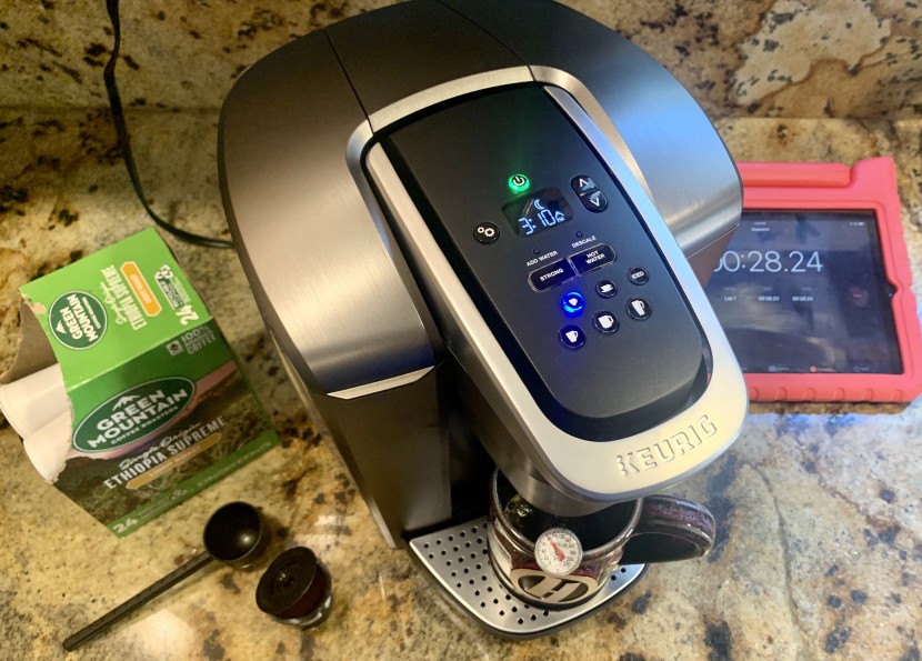 single serve coffee maker - keurig k-elite is a feature-packed contender and while it easily...