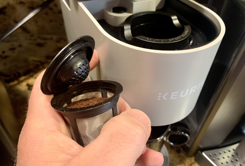 single serve coffee maker - even with reusable filters and high-quality grounds, the k-mini...