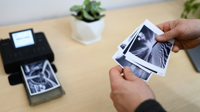 canon selphy cp1300 - while near the bottom of the black and white evaluation when...