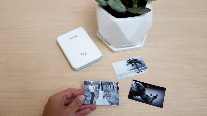 canon ivy - the grayscale images produced by the ivy are surprisingly sharp.