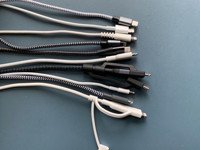 many of the cables in our test.