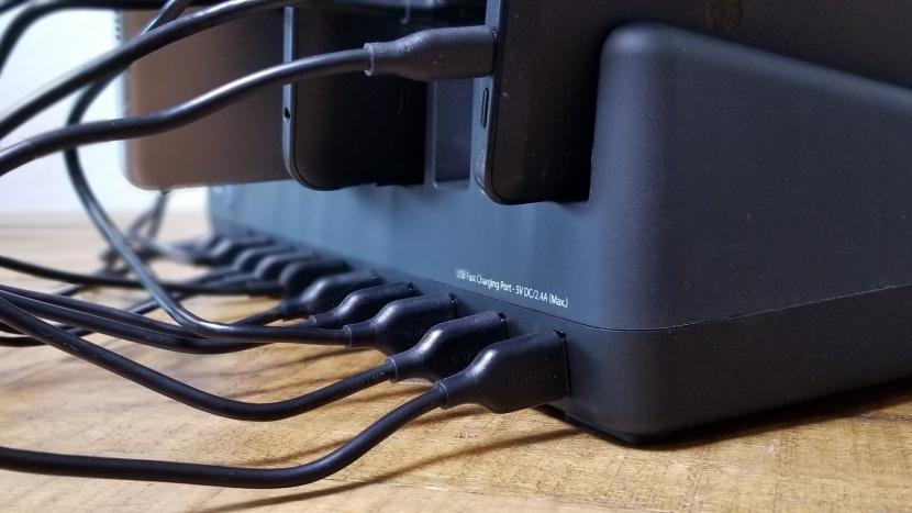 charging station - the siig can power a whopping 10 devices at a time.