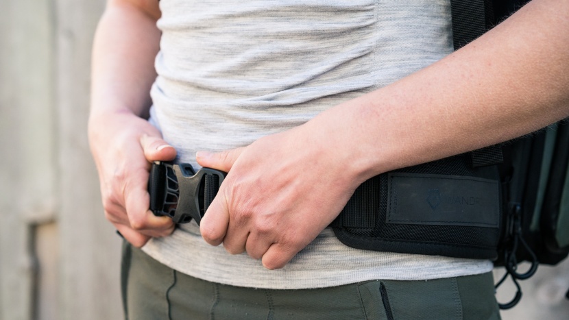 camera bag - wandrd provides a detachable waist belt for this pack which was well...