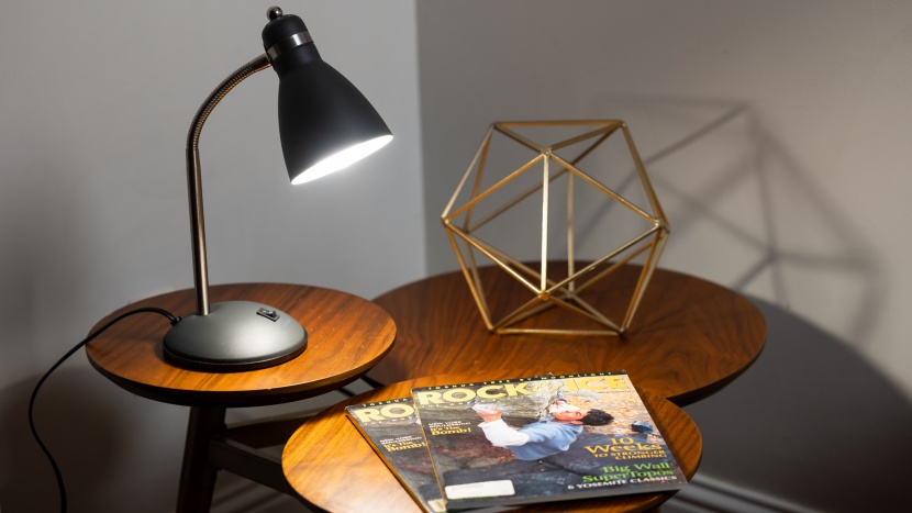 desk lamp - the lepower metal desk lamp offers classic functionality and style.