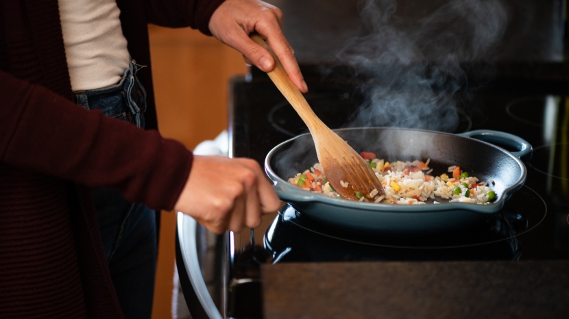 nonstick pan - while not the best at releasing foods, this enamel cast iron has...