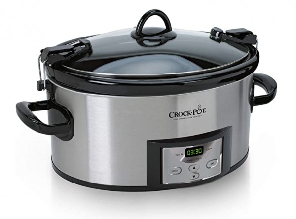 4 Qt Analog Stainless Steel Slow Cooker