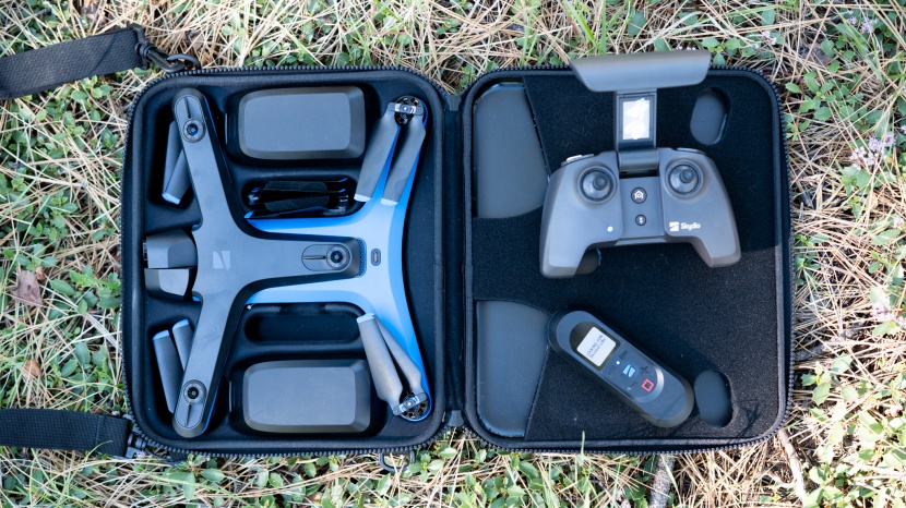 skydio 2 - the skydio 2&#039;s carrying case and all of its accessories...