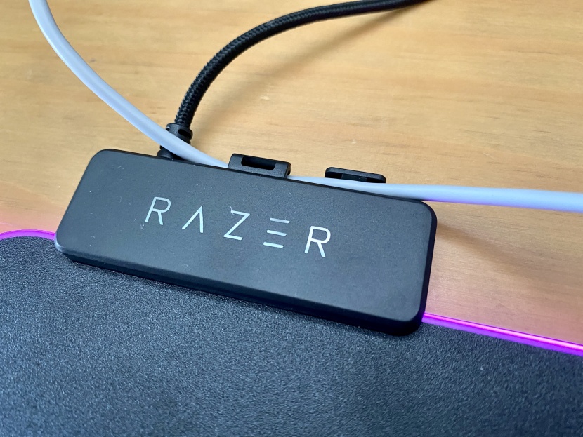 gaming mouse pad - a built-in cable catch is super handy for wired mice. you don&#039;t have...