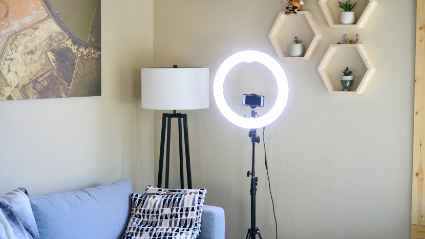 tripod for iphone - the built-in ring light makes this a great option for video...