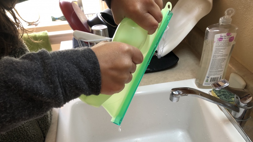 the real test of a reusable bag's seal is the squeeze test. despite...