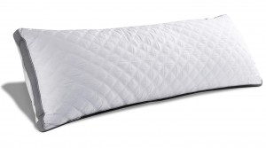 oubonun premium adjustable loft quilted body pillow