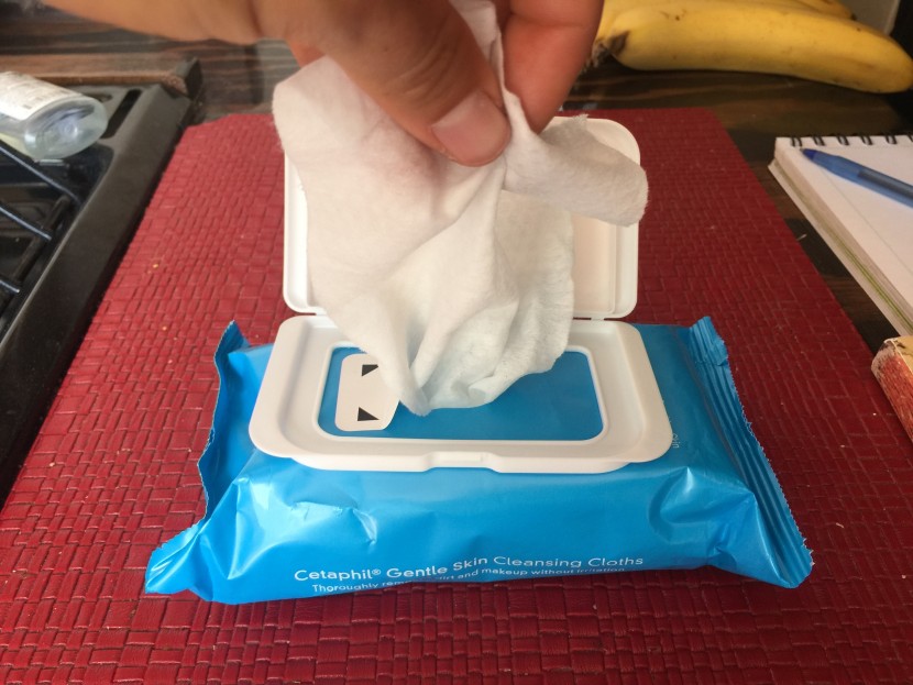 the plastic closure of the cetaphil wipes ensures that moisture...