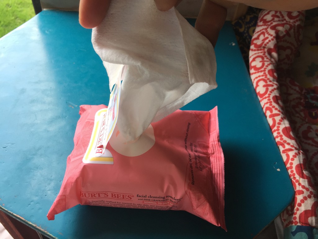 cleansing wipes - with natural fibers, the burt&#039;s bees sensitive face wipes aren&#039;t as...