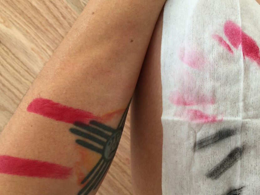 lipstick removal was easier for the neutrogena.