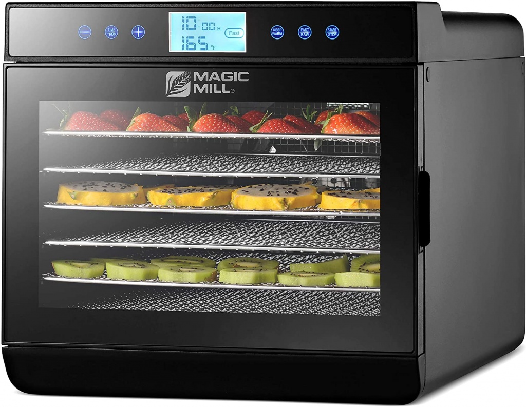 Magic Mill MFD-1010 Food Dehydrator Machine w/ 11 Stainless Steel Shelves  New