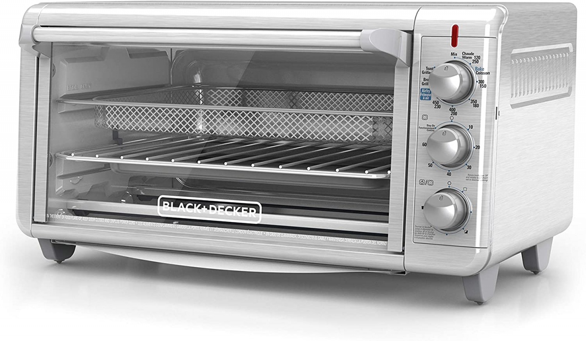 black+decker extra wide crisp n' bake toaster oven review