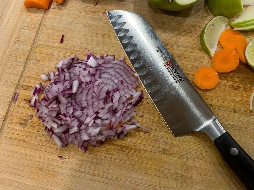  imarku Kitchen knife, 7 Inch Santoku Knife, German