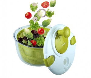 Farberware Professional Salad Spinner 6.65 Quart, Stable & Secure, Nonslip  Base