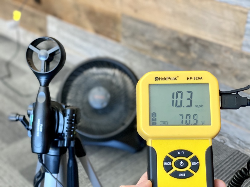 table fan - wind speed at three feet is the primary way we assessed a fan&#039;s...