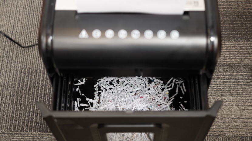 amazon basics 24-sheet cross-cut - this shredder is both thorough and powerful.