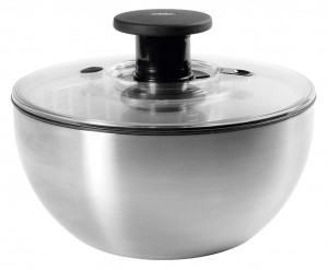 oxo steel salad spinner
