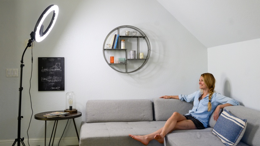 ring light - a good ring light can dramatically change a room and how you...