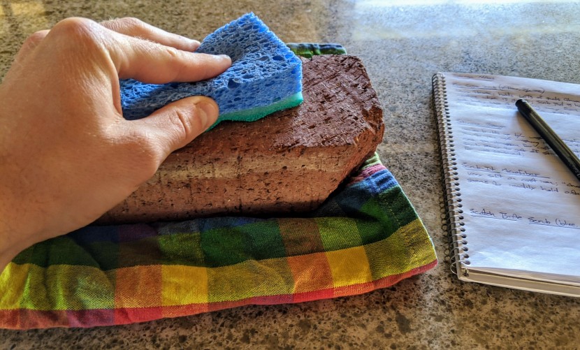 sponge - overzealous, we know. but this test gave us a good estimation of how...