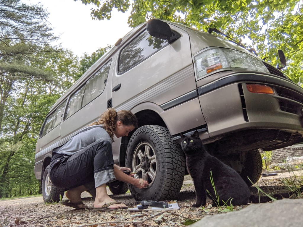 tire gauge - now it&#039;s time to grab your buddies and head out on a road trip.