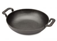 cuisinart 10" cast iron wok