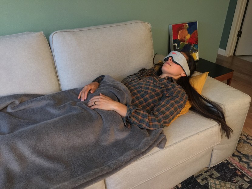 sleep mask - the manta sleep mask offers a unique solution to the dilemma of...