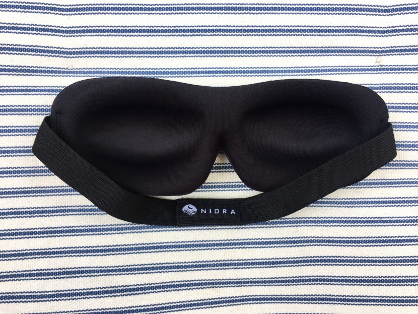 sleep mask - the nidra mask had very deep cups for the eyes, which we find very...