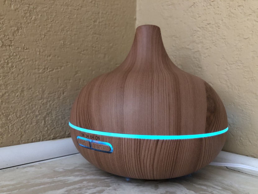 aromatherapy diffuser - the pure daily care has a smaller capacity than many we tested (just...