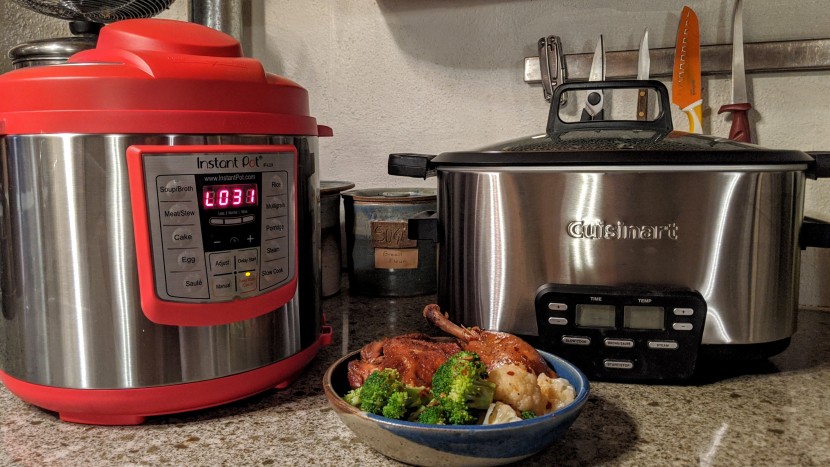 cuisinart 6-quart 3-in-1 cook central - the instant pot lux and cuisinart central multi-cooker are the only...