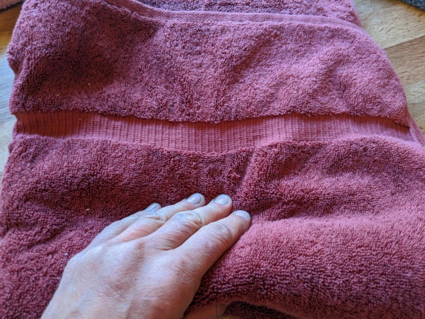 bath towel set - shown here is the plush, soft goodness of the chakir towel set.