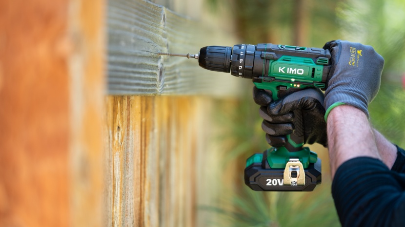 kimo 20v 13809s - this drill has plenty of convenience features, like an adjustable...