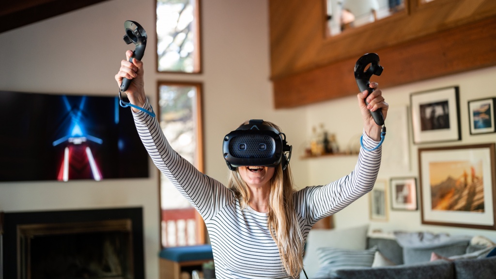 htc vive cosmos elite - the vive cosmos elite is quite convenient and easy to use after you...