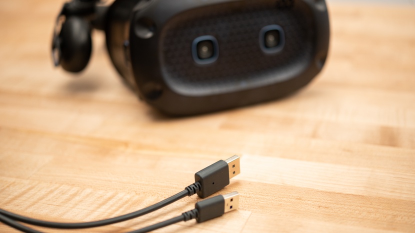 vive pro 2 headset - the intial setup process for this headset is quite a bit more...