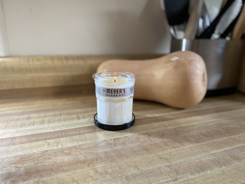 candle - this rustic model looks nice in the kitchen but can also find a home...