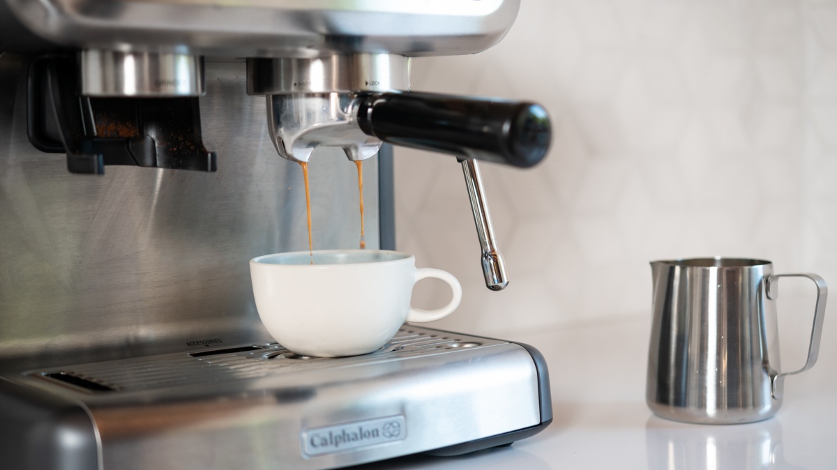 Calphalon Black Espresso & Cappuccino Machines