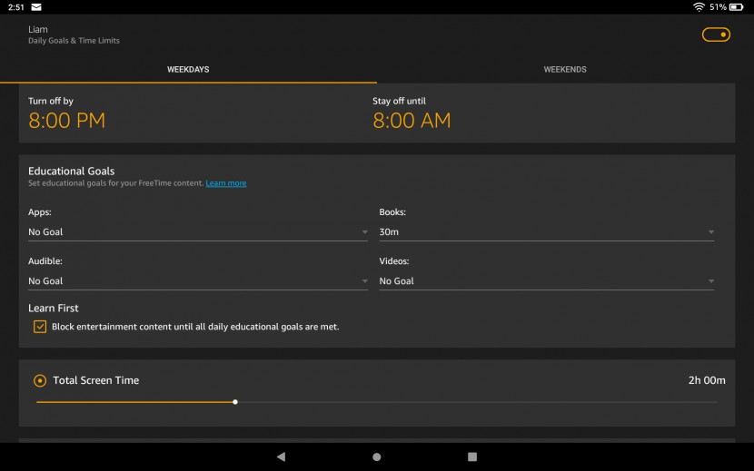tablet kids - the advanced parental controls on the amazon fire allow you to fully...