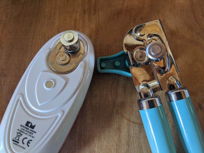can opener - we found varying sharpness among the models we tested, which affects...