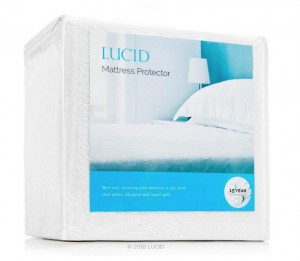 SureGuard Queen Size Mattress Protector - 100% Waterproof, Hypoallerge