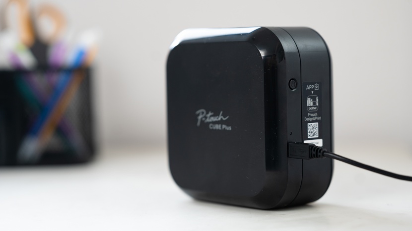 label maker - the brother p-touch cube plus can use an array of tapes with...